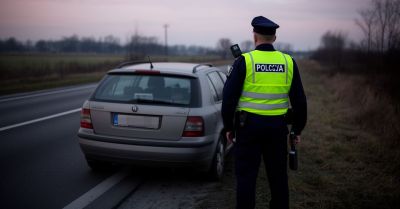 53-latka jechała oplem bez uprawnień i po alkoholu